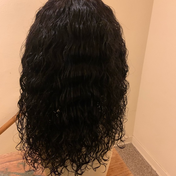 PREVIOUSLY WORN Genius Wigs Lace Front Wig Versatility Wet & Wavy 2in1 Wig - Picture 3 of 7